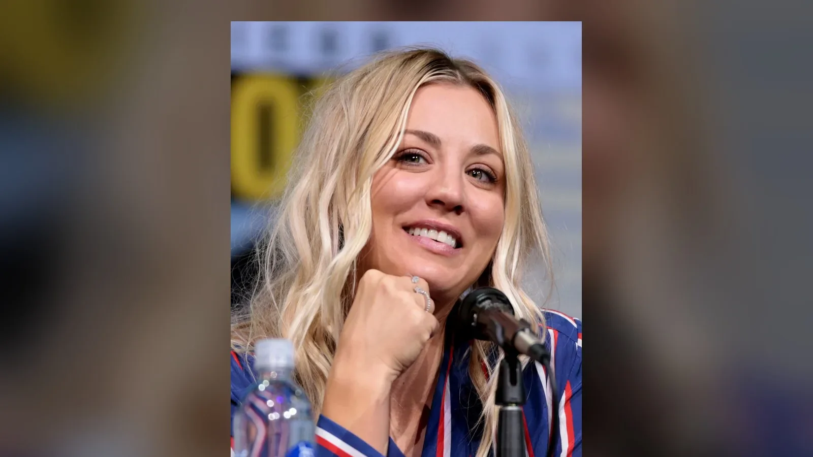 Kaley Cuoco confirma su segundo embarazo en la alfombra roja de los Emmy, junto a Tom Pelphrey, nominado esa misma noche