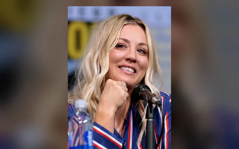 Kaley Cuoco confirma su segundo embarazo en la alfombra roja de los Emmy, junto a Tom Pelphrey, nominado esa misma noche
