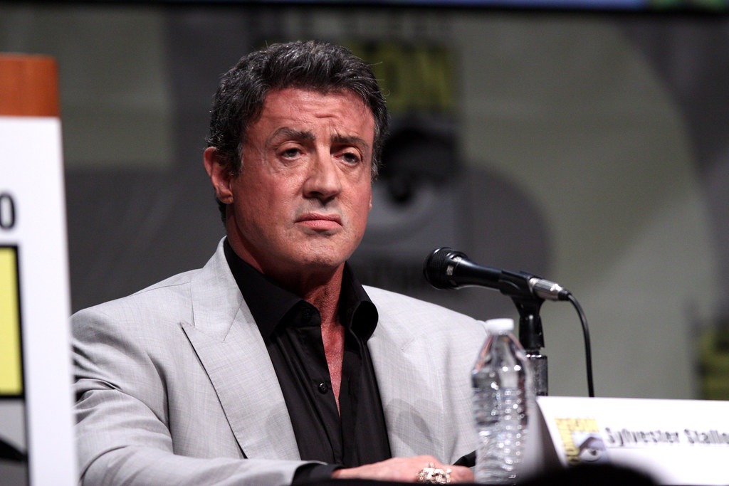 Sylvester Stallone (Gage Skidmore, CC BY-SA 2.0)