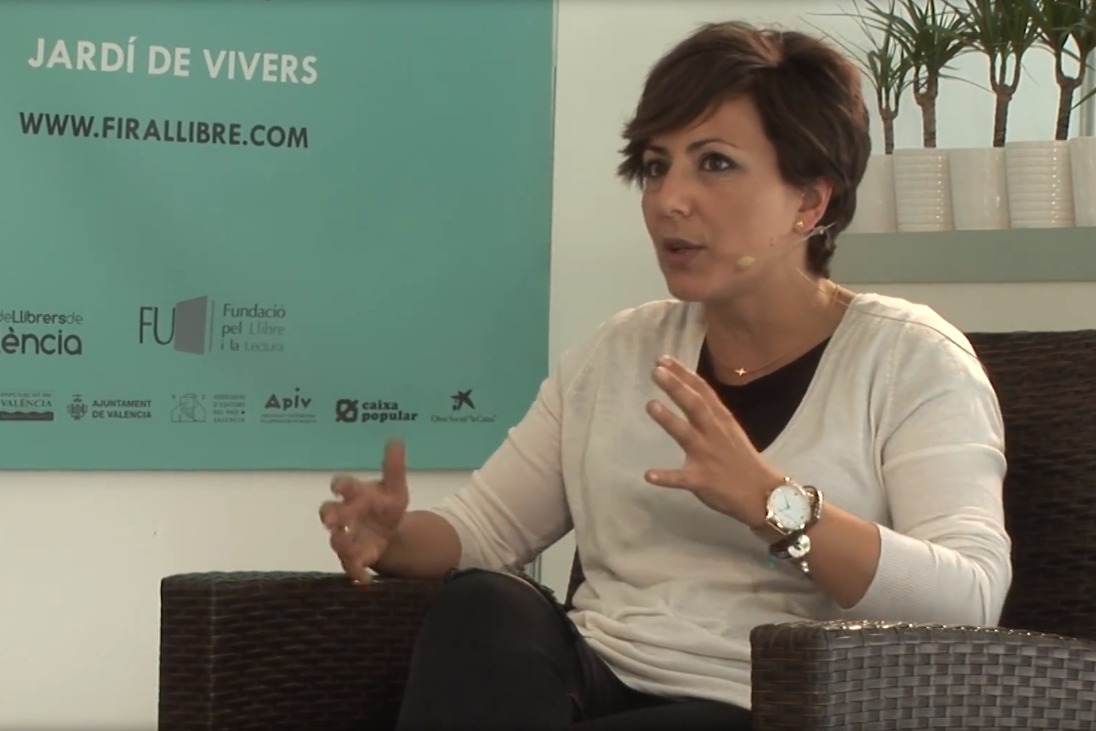 Sonsoles Ónega, autora de 'Las hijas de la criada' (CC BY 3.0, Fira del Llibre TV)