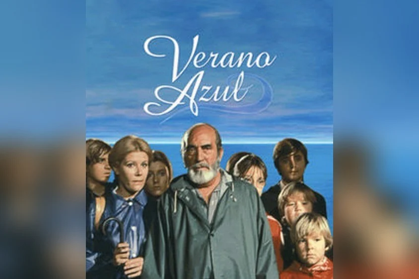 Cartel oficial de 'Verano Azul'
