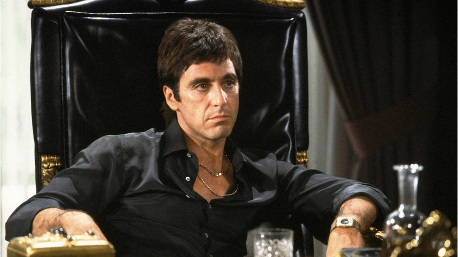 Al Pacino como Tony Montana en 'Scarface' (1983)