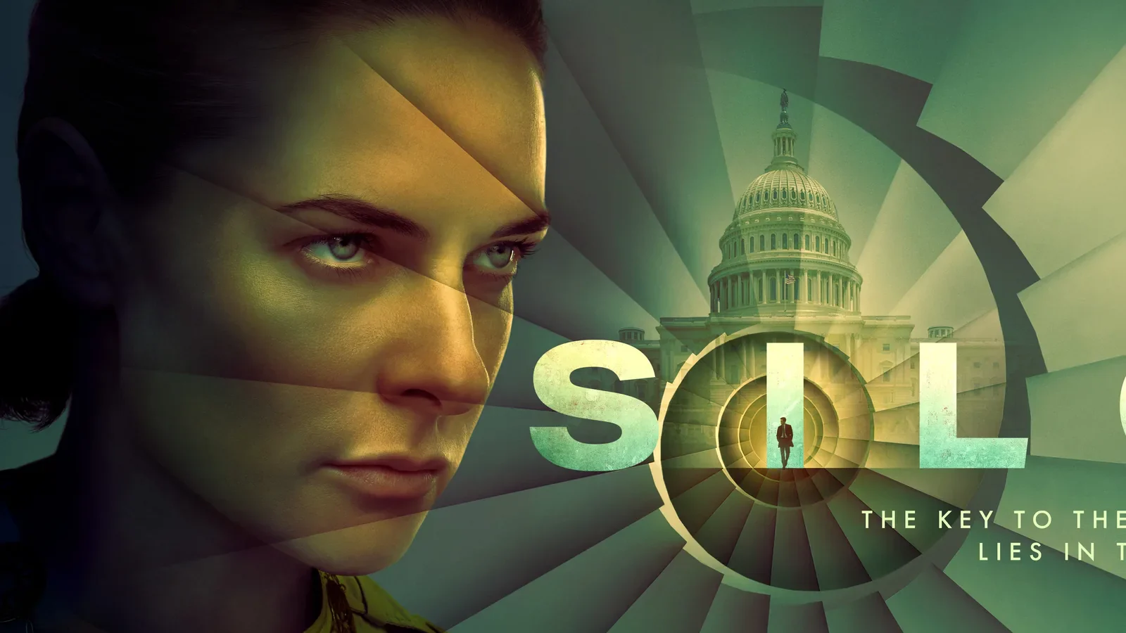 Rebecca Ferguson como Juliette Nichols en el arte oficial de la temporada 3 de 'Silo' (Apple TV+)