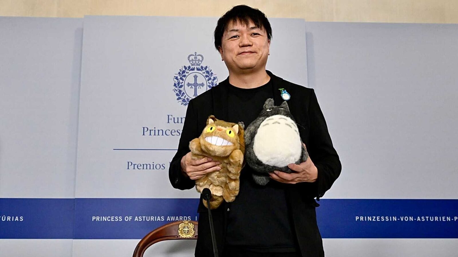 Kenichi Yoda, presidente de Studio Ghibli, durante la semana del Premio Princesa de Asturias 2026 en Oviedo