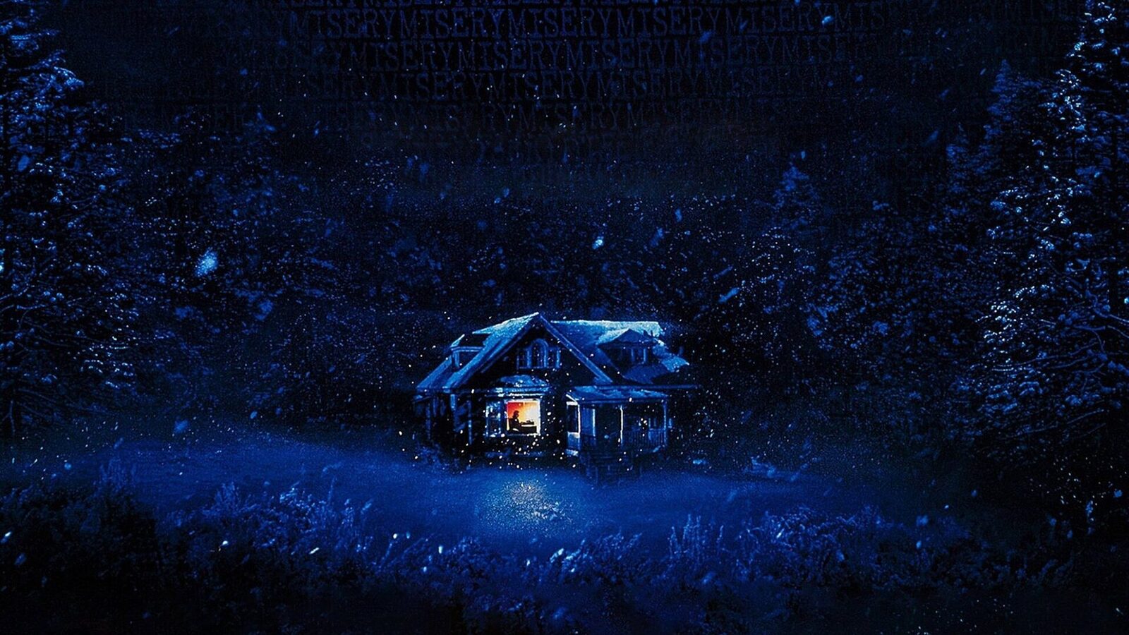 Fotograma de la película Misery, con Kathy Bates y James Caan