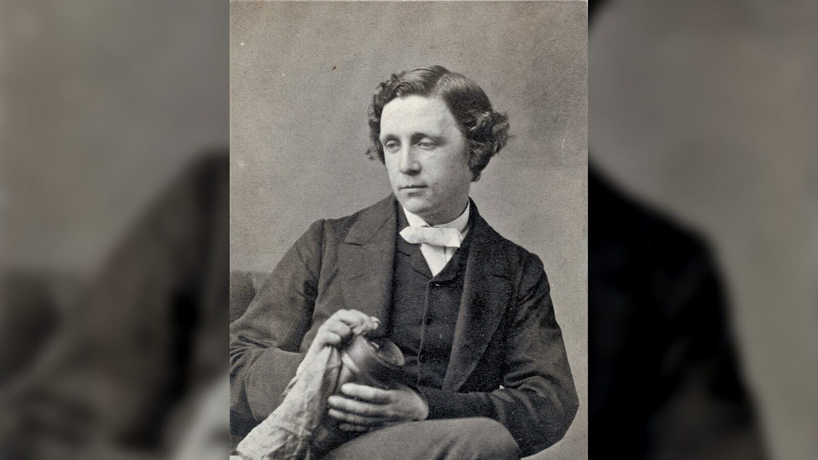 Lewis Carroll en 1863, Wikimedia Commons