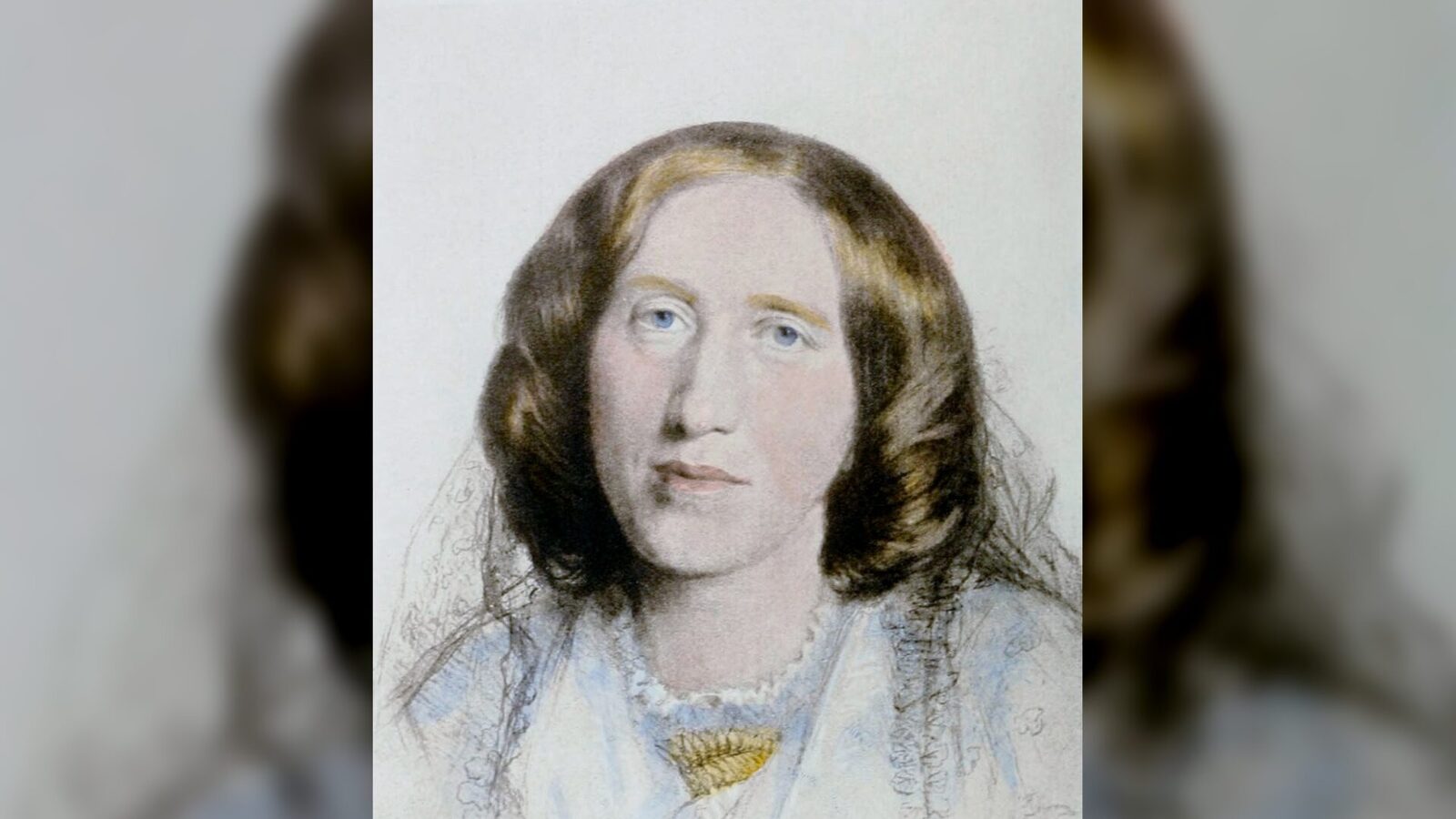 George Eliot, retrato de Frederick Burton, Wikimedia Commons