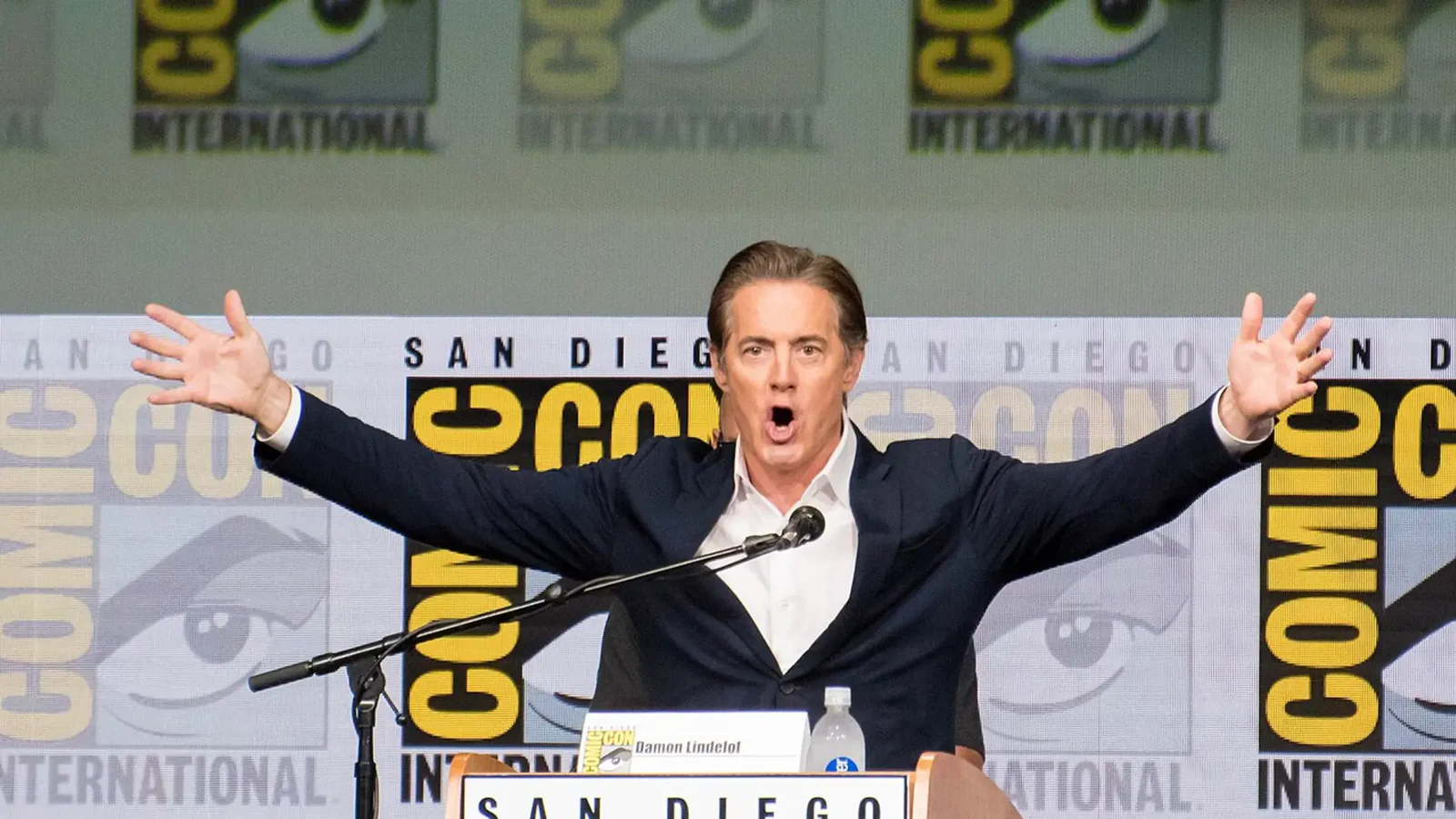 Kyle MacLachlan en el panel de Twin Peaks en la San Diego Comic-Con 2017