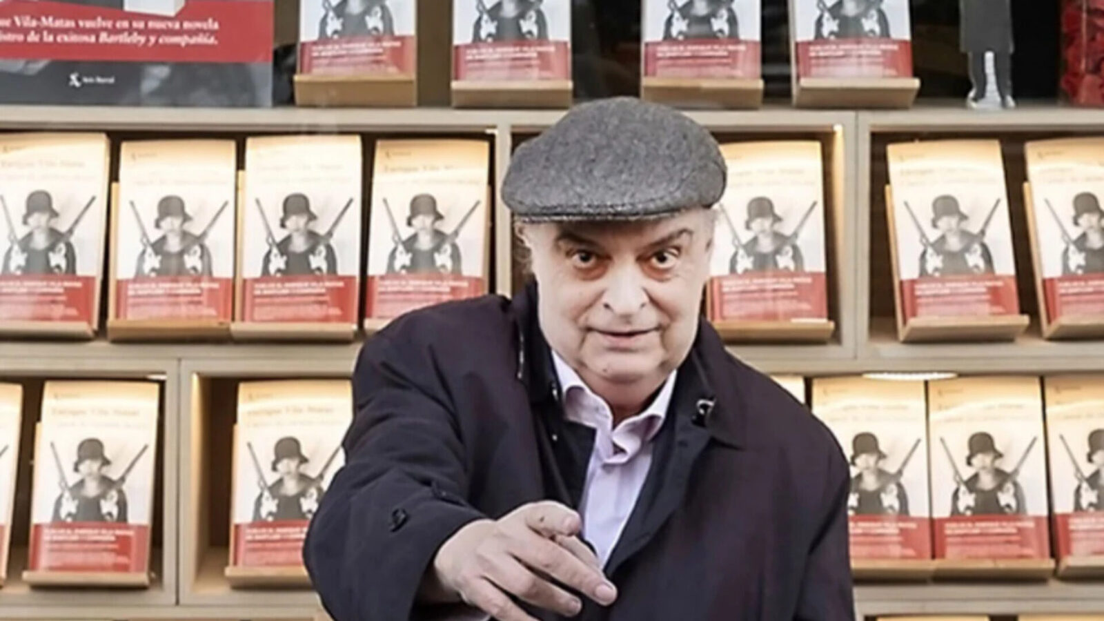 Enrique Vila-Matas, foto oficial del Ministerio de Cultura tras recibir el Premio Nacional de las Letras Españolas 2026
